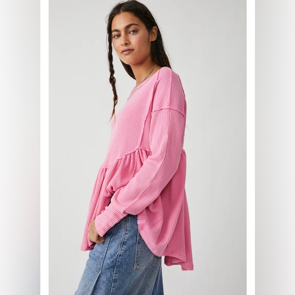 FREE PEOPLE Oh My Babydoll Top - Picture 3 of 10